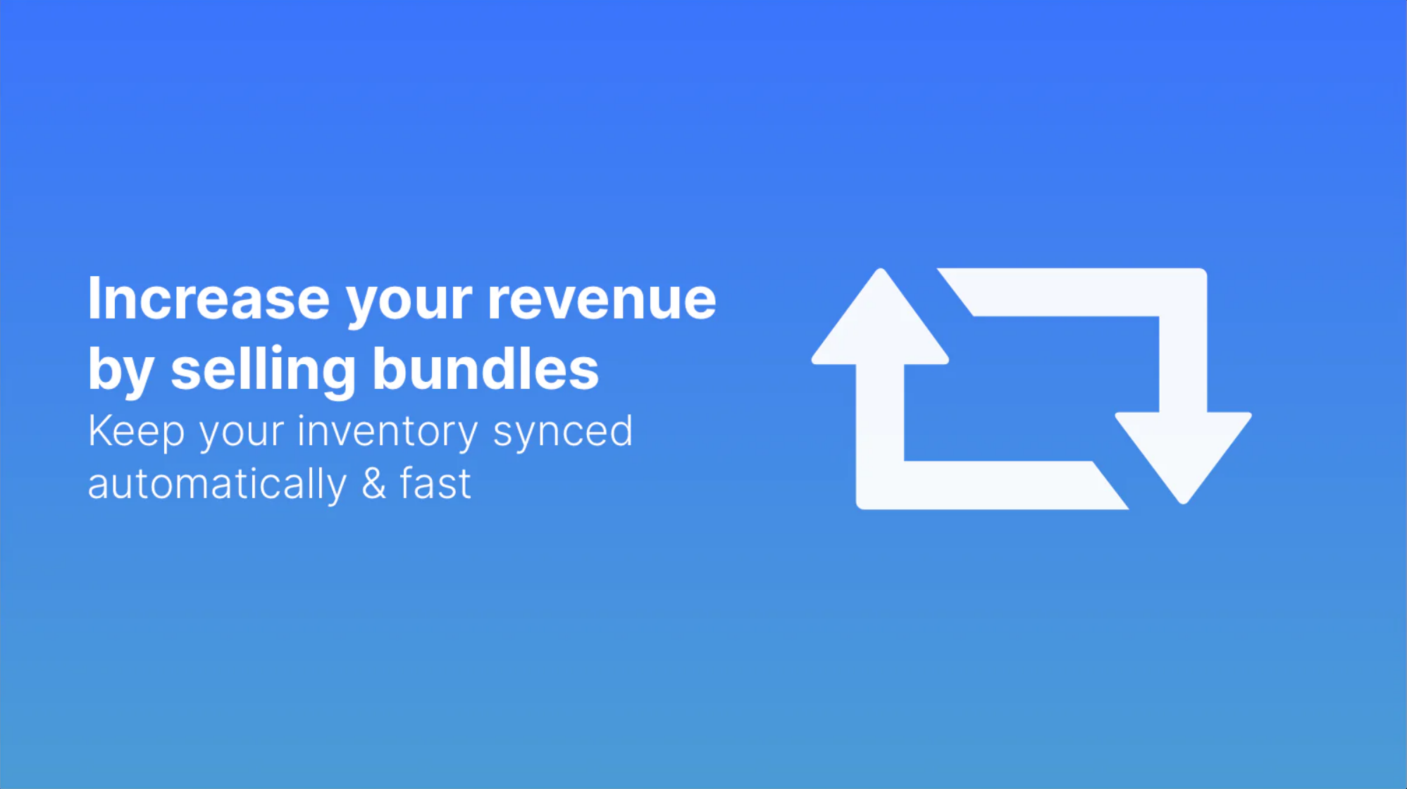 Bundles.app - Inventory sync app