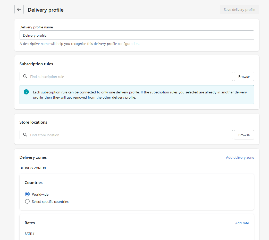 Minimum order value set rules gif explained.